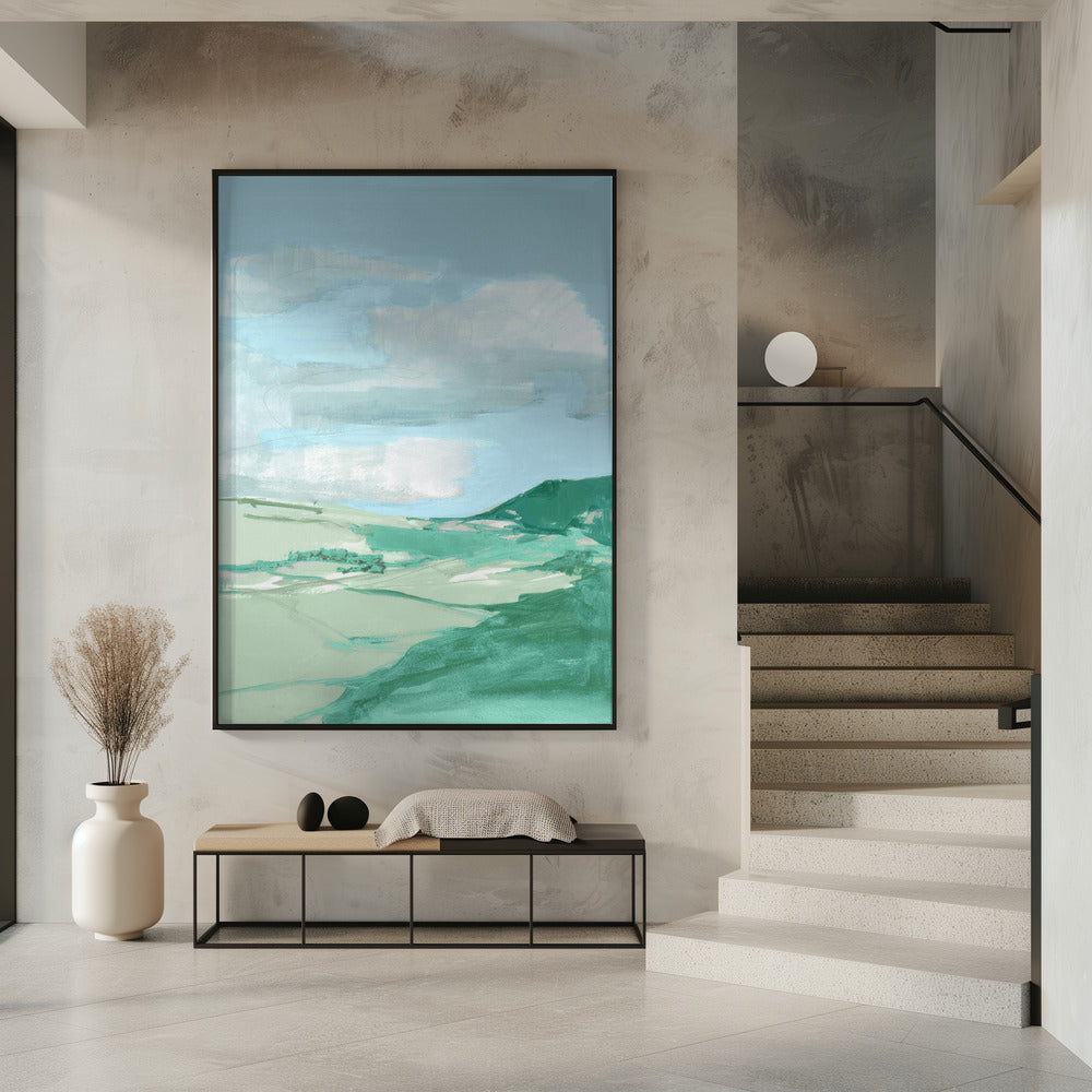 Big Sky Landschap Platteland Nr. 2 | Poster