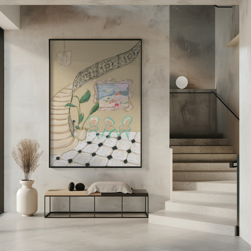 Museumdag in Parijs | Poster