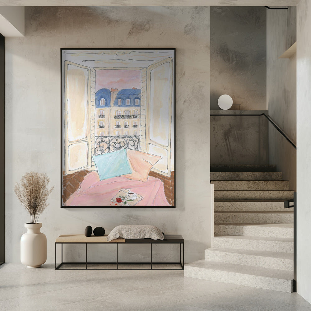 Gezellig appartement in Parijs | Poster