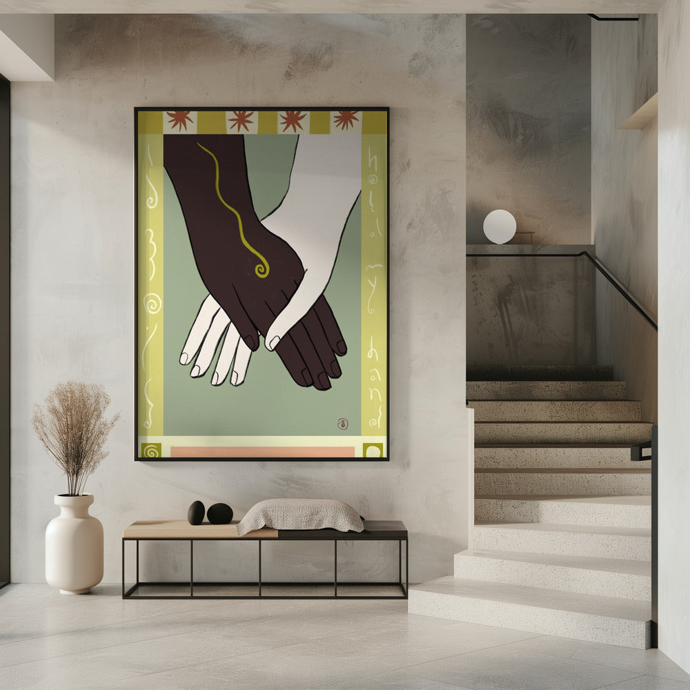 Symboliseert eenheid en diversiteit | Poster