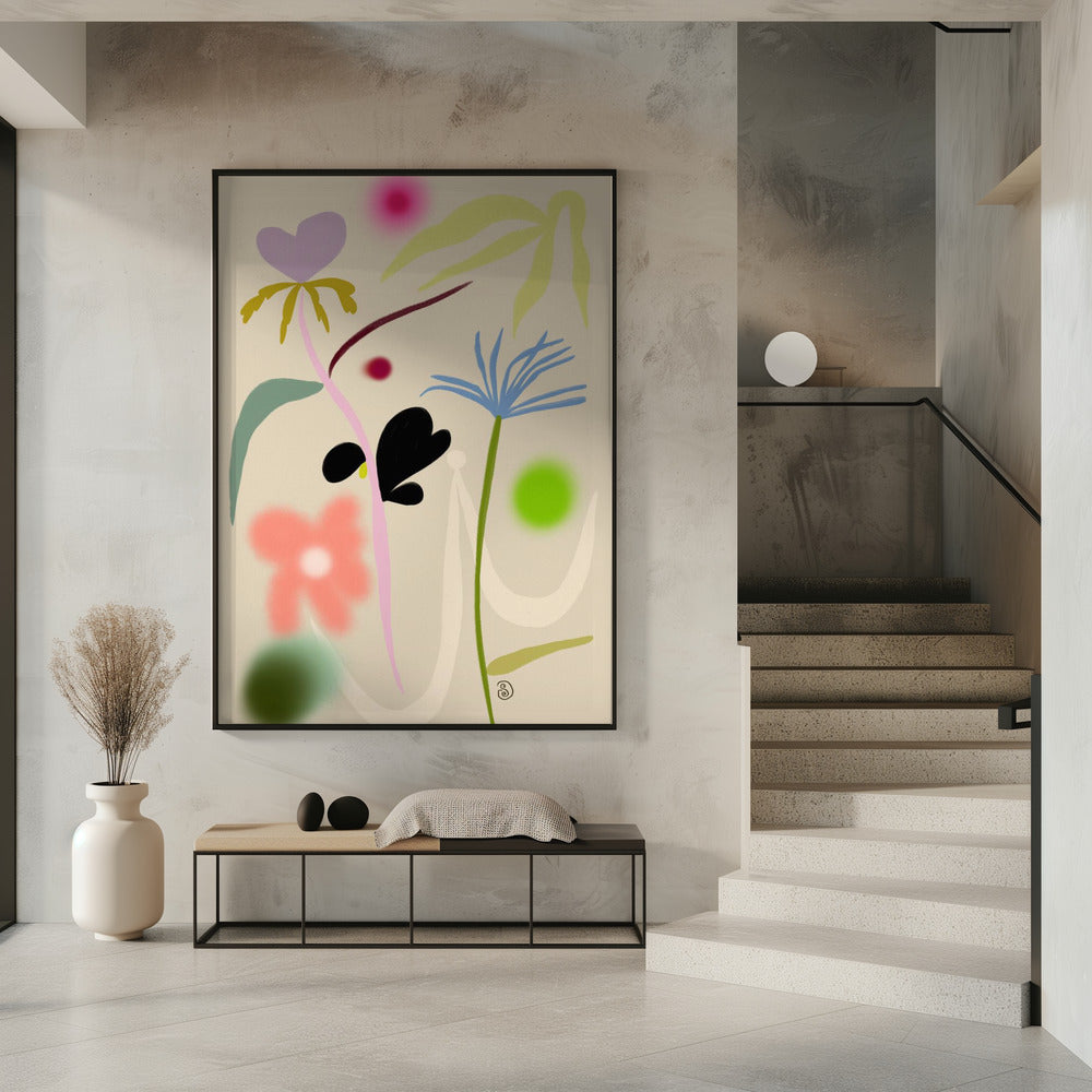 STILLE BLOEMEN DANSEN | Poster