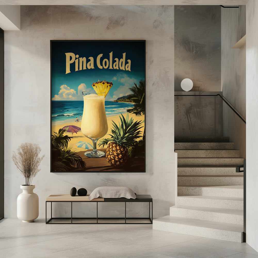 Pina Colada Vintage | Poster