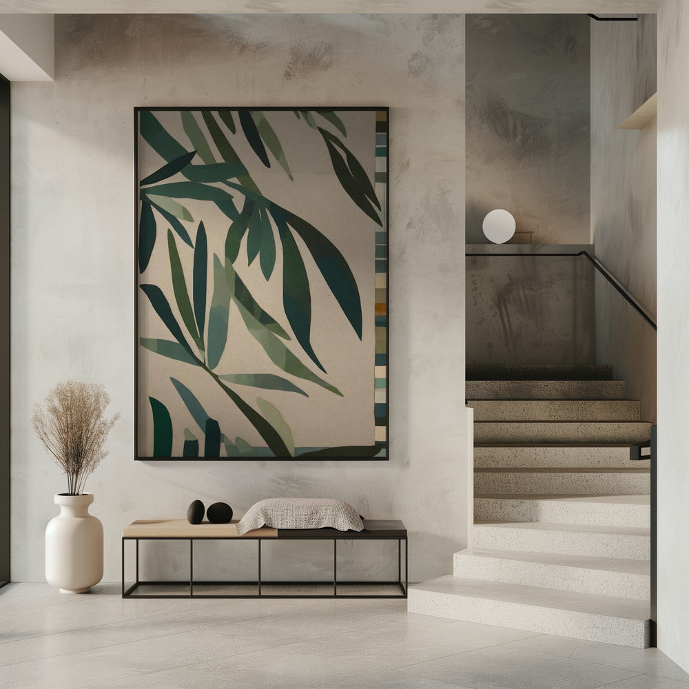 Leafy Mosaics | Poster