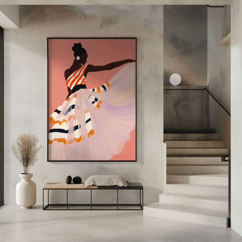 Dans van kleuren | Poster