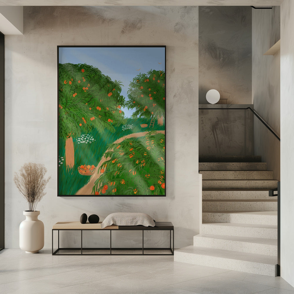 Perziktuin | Poster