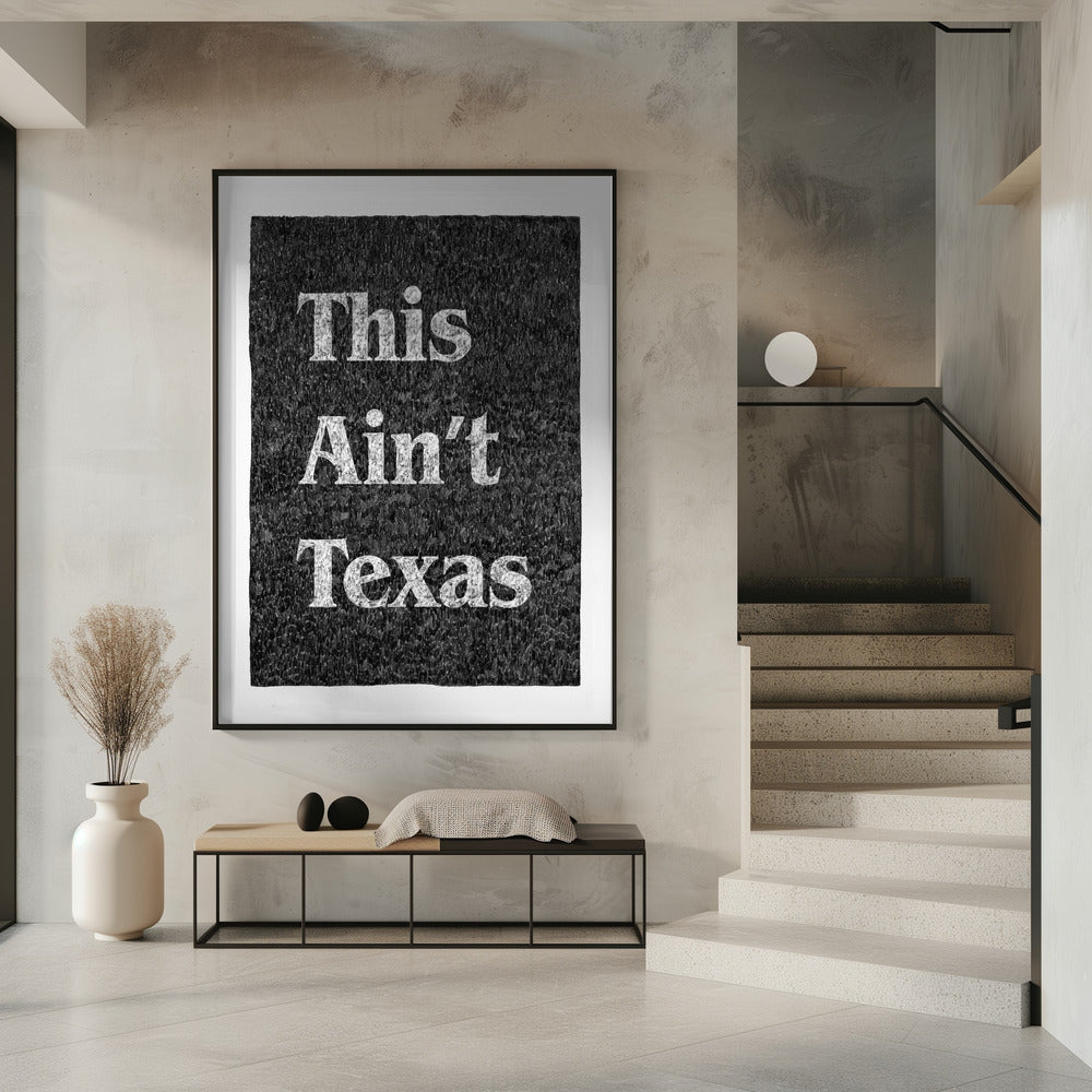 Dit is niet Texas | Poster