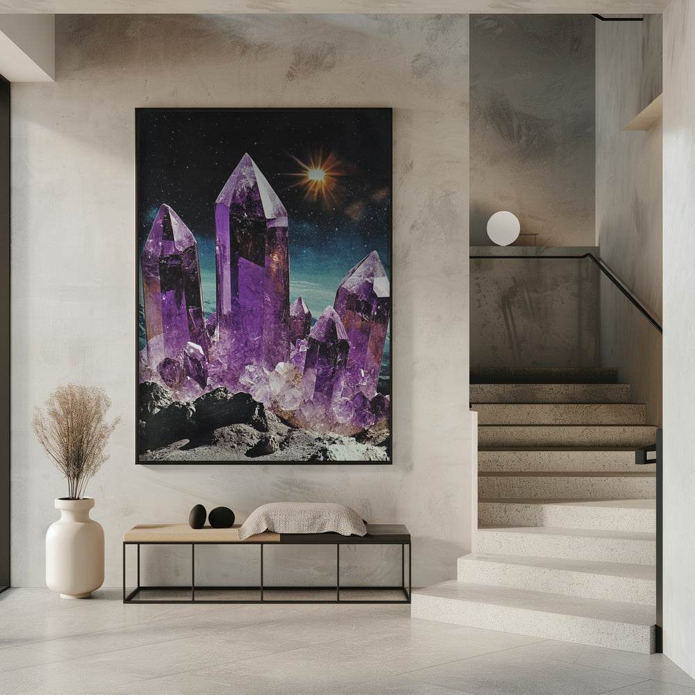 Galactic Amethyst | Poster