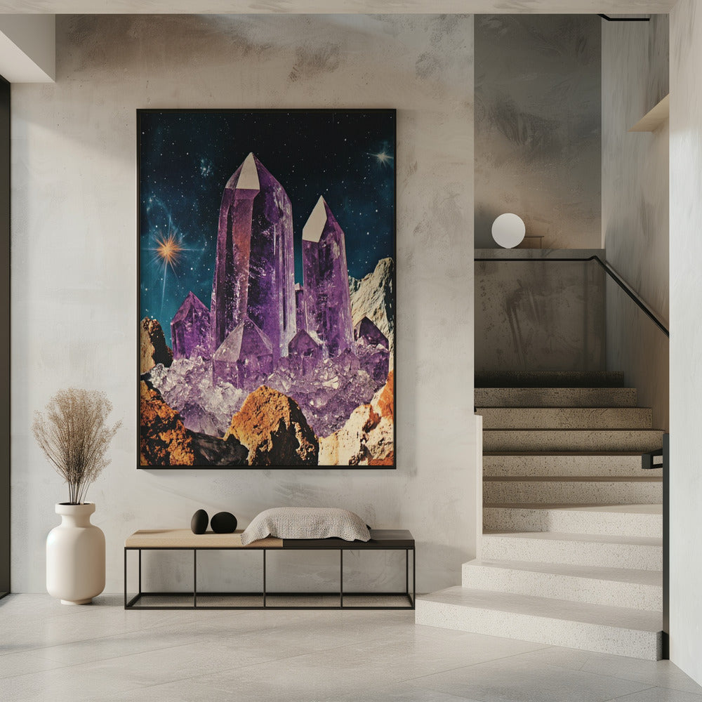 Crystal Collage | Poster