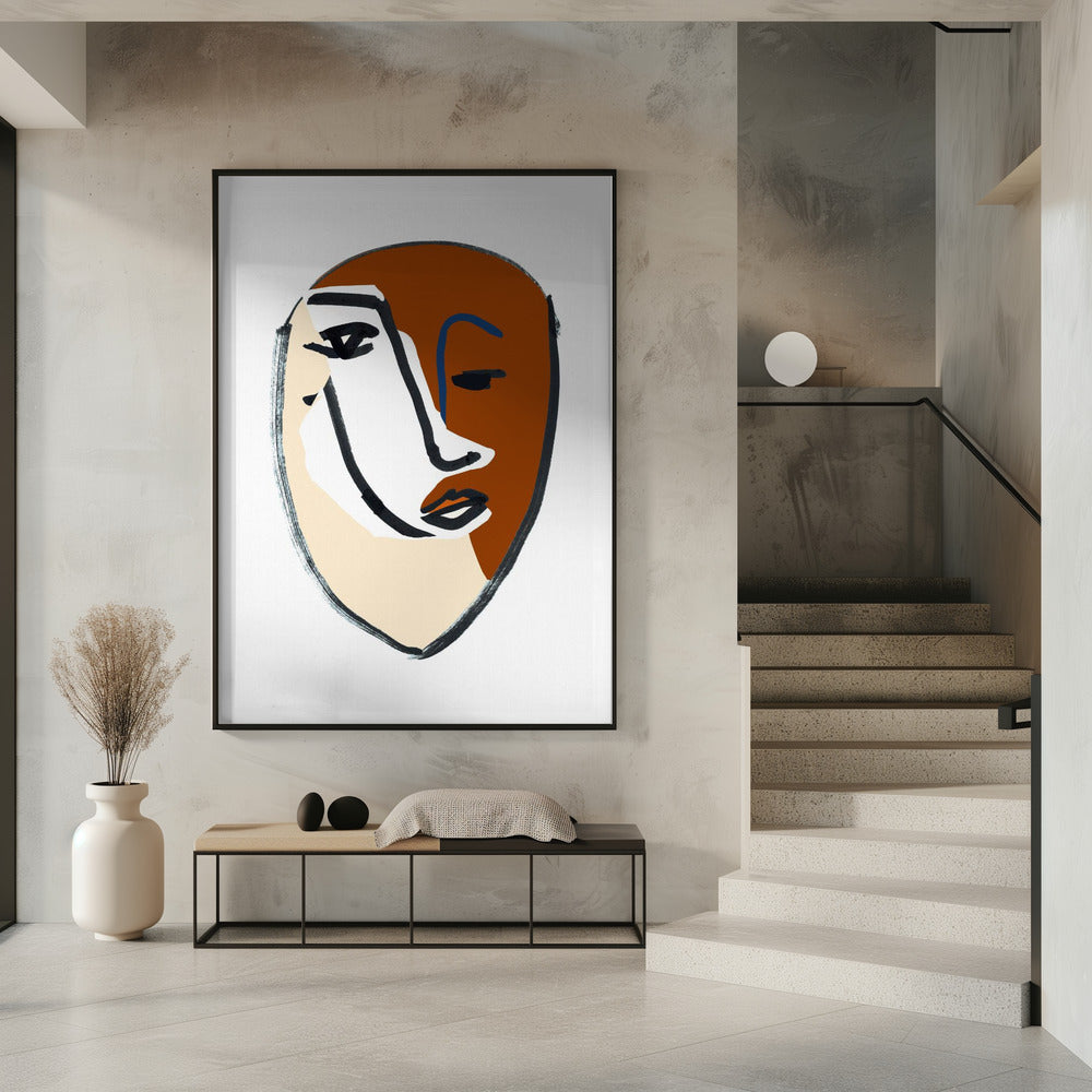 Gezicht nr. 5 | Poster