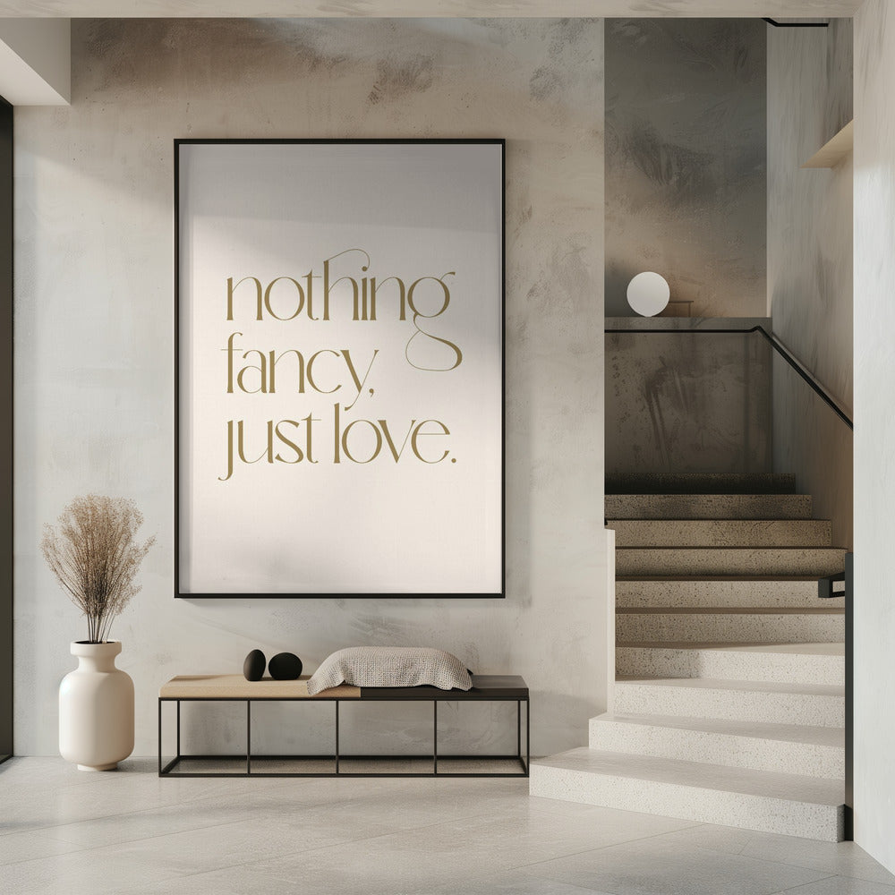 Niets bijzonders, gewoon liefde | Poster