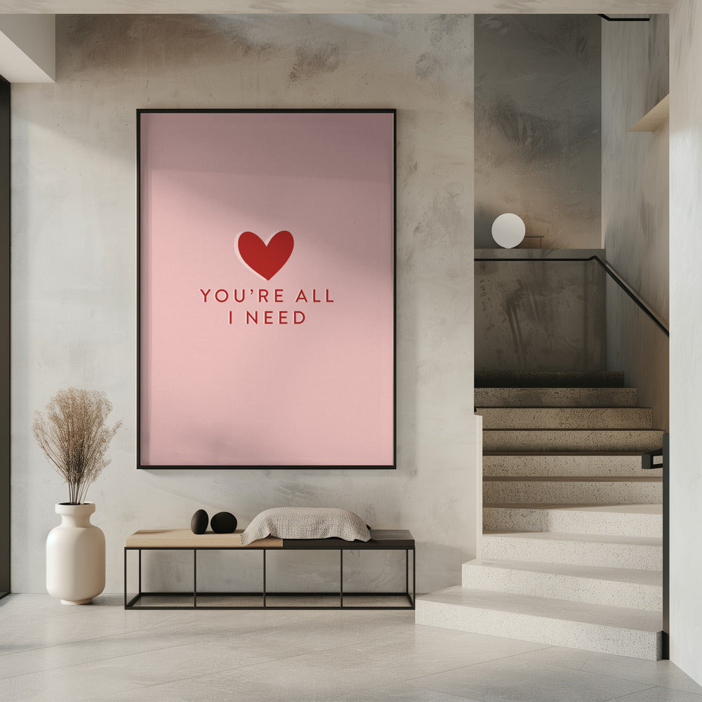 Your All I need | Poster