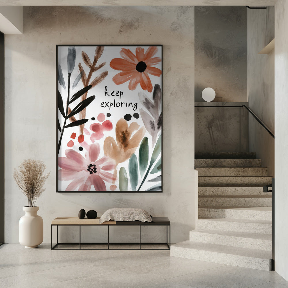 Bloemenavontuur | Poster