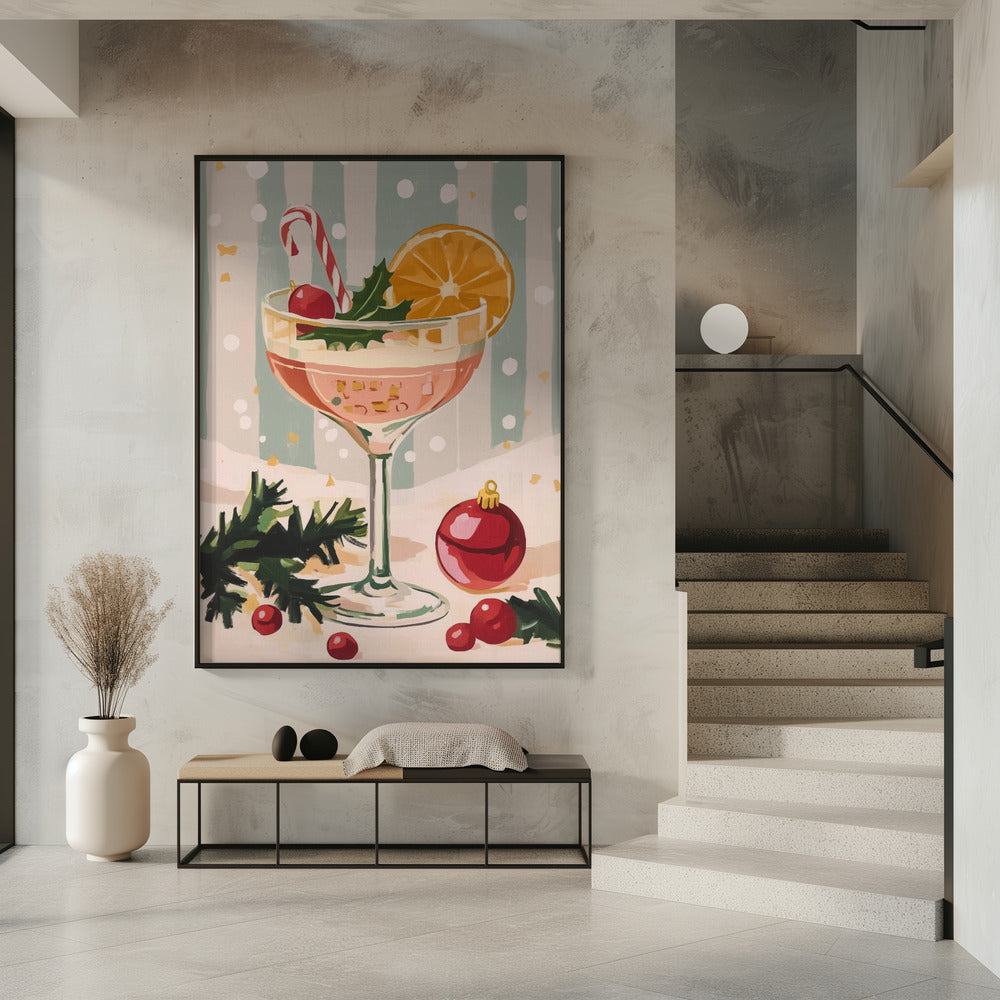 Kerstcocktail | Poster