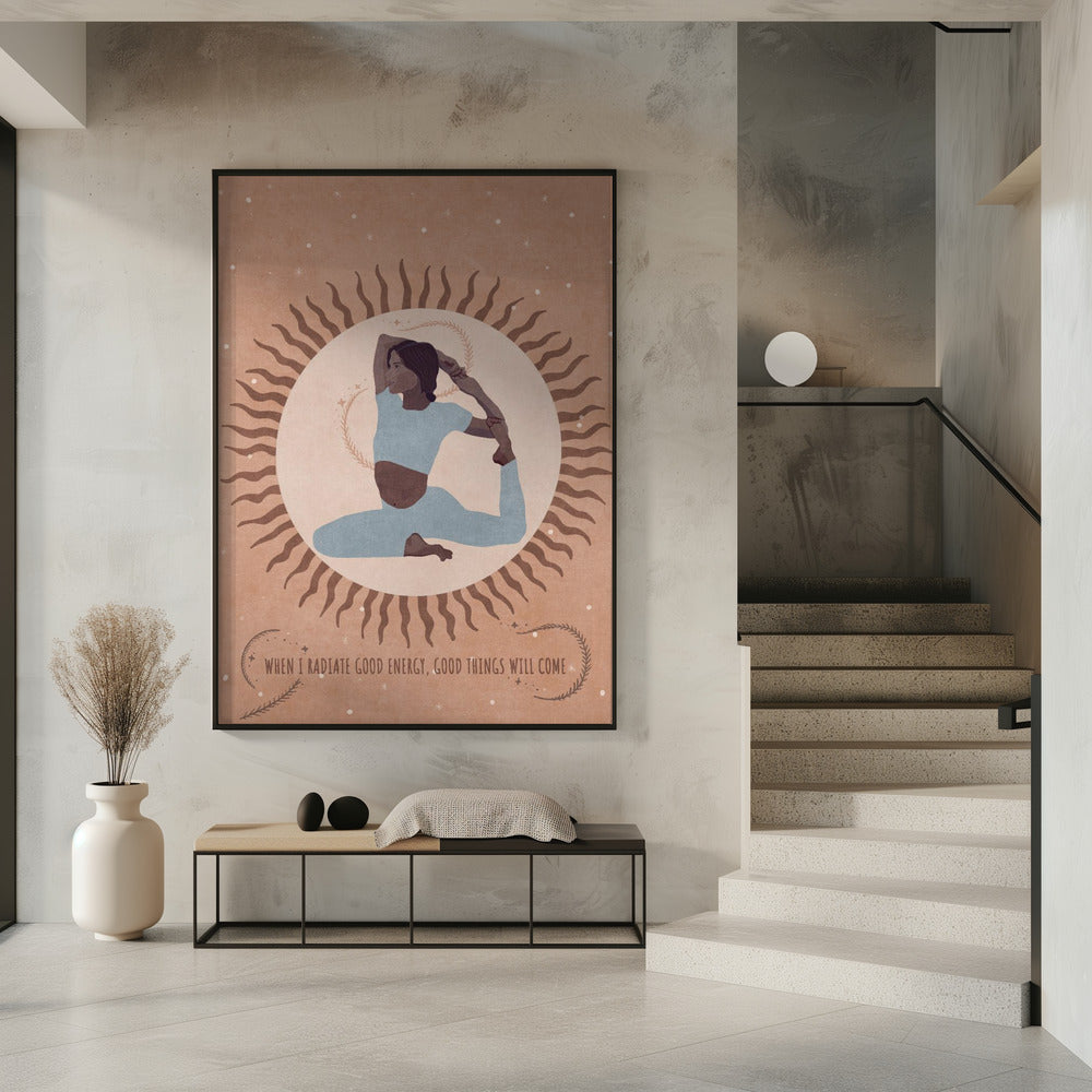 Geënergetiseerde rust | Poster