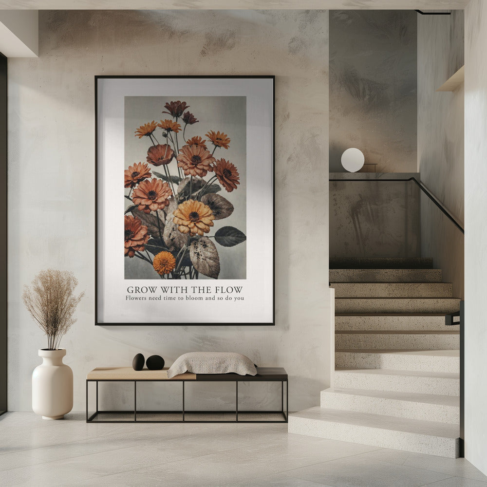 Groei met de stroom mee nr. 2 | Poster