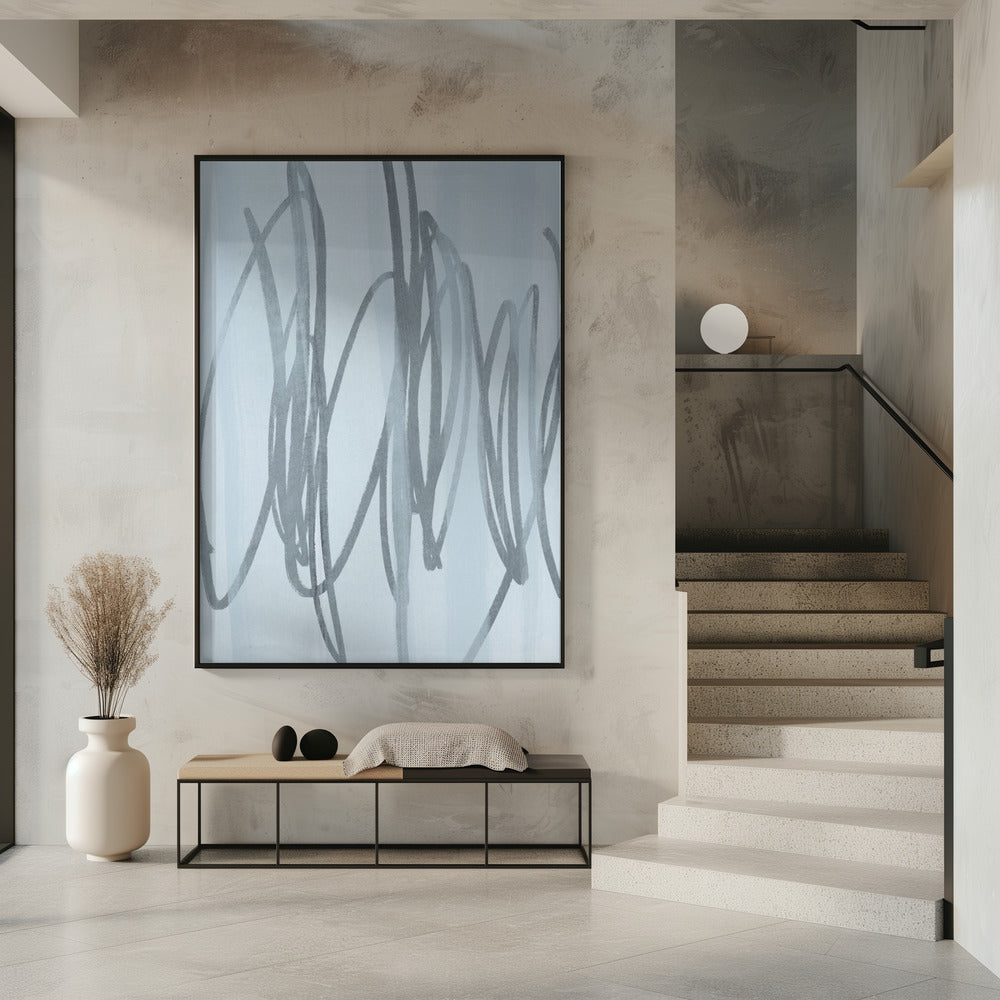 Kobalt Krabbels | Poster