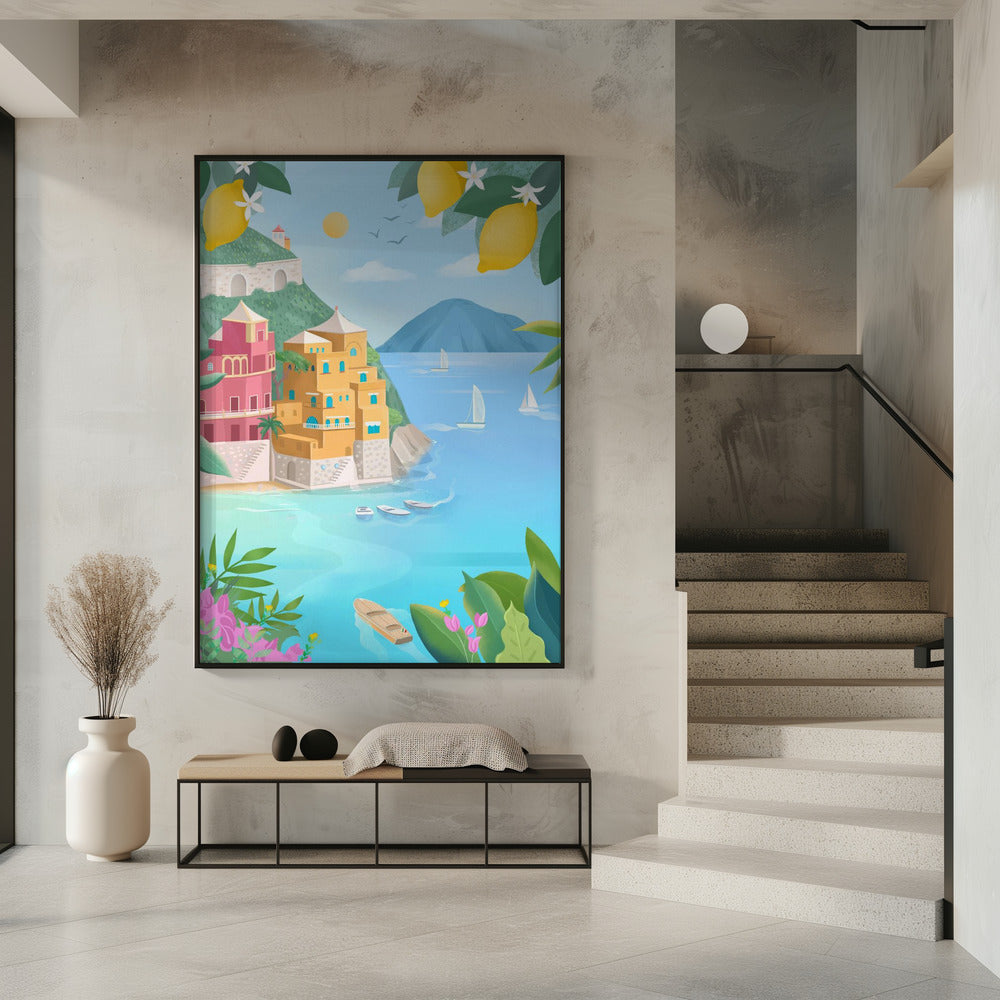Portofino, Italië | Poster