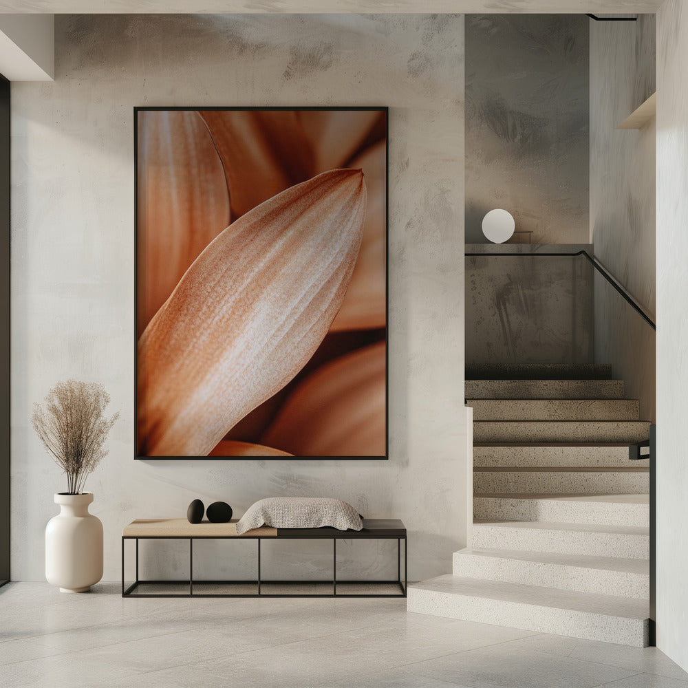 Amber Petal Elegance | Poster