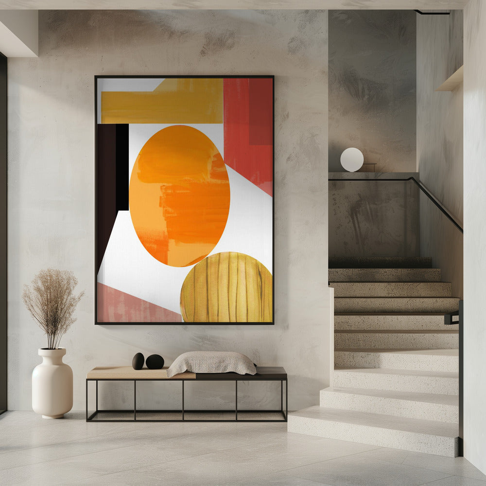 Geometric Warmth No2 | Poster