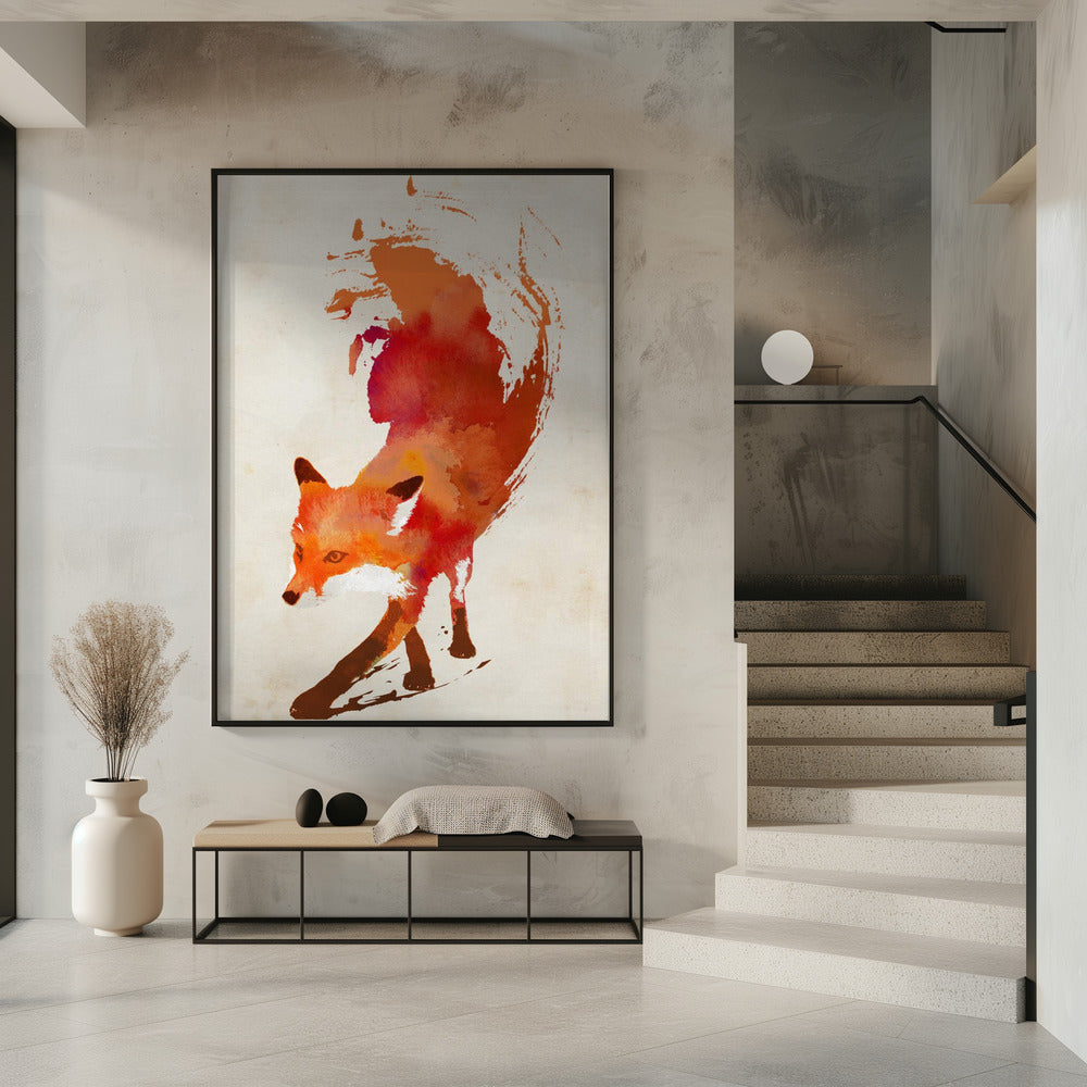 Fiery Fox Dance | Poster