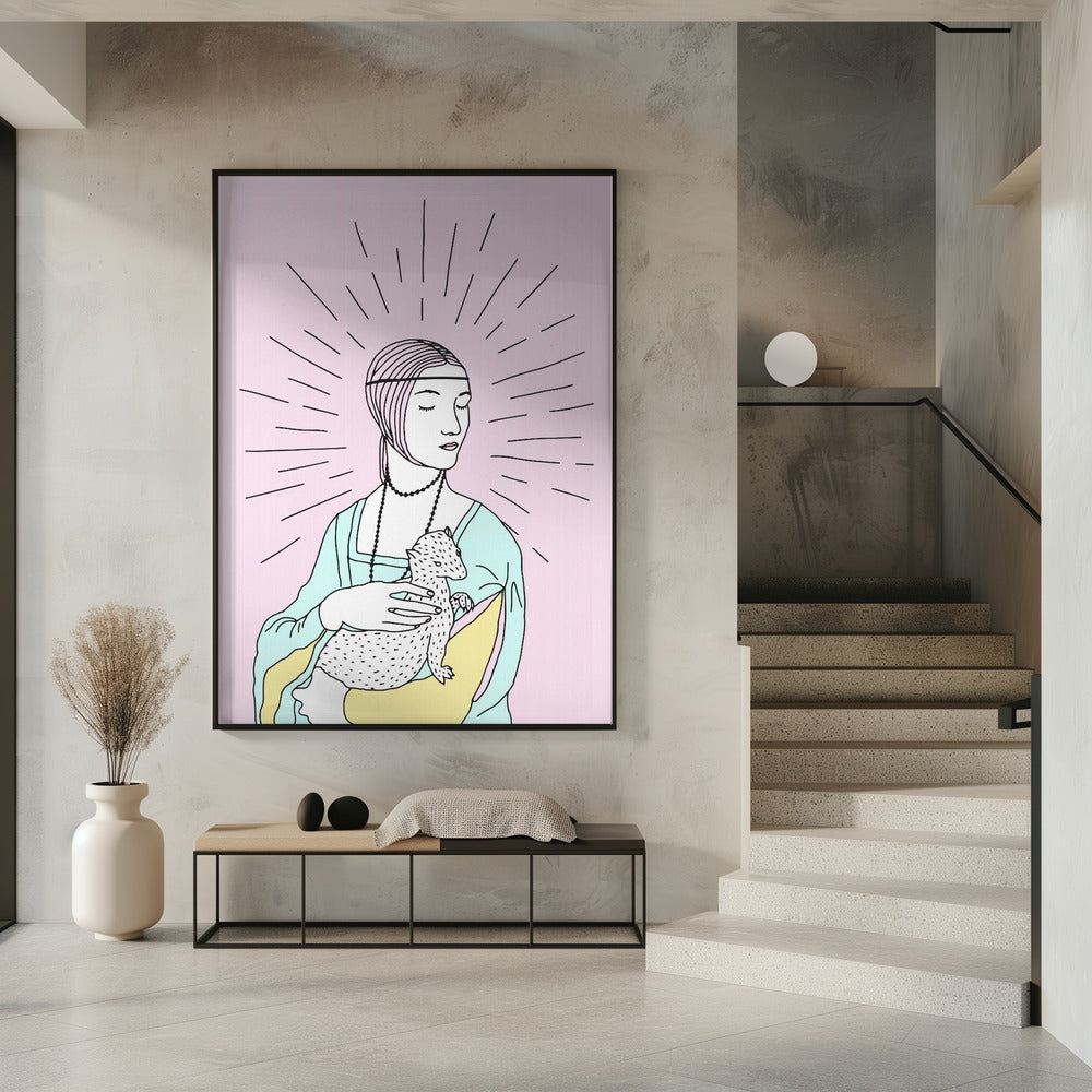 The Lady With An Ermin | Poster