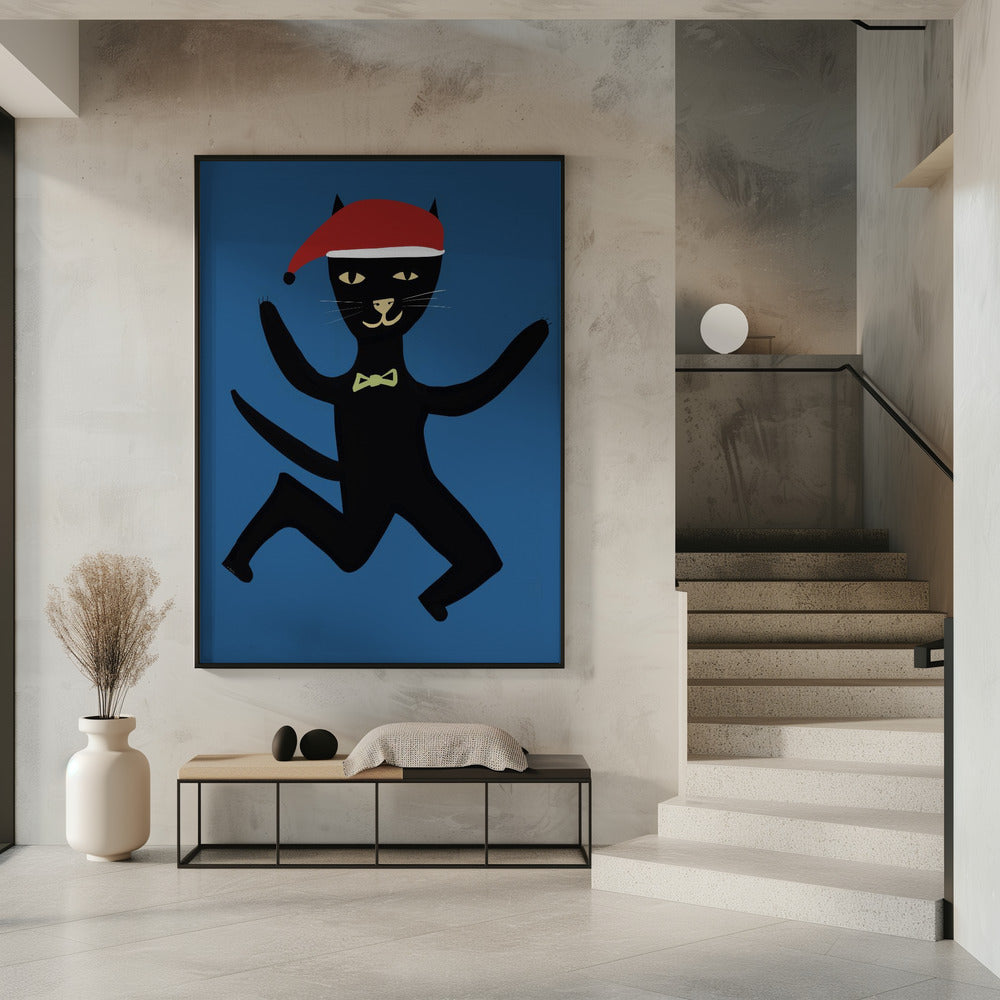 Kerstkat | Poster
