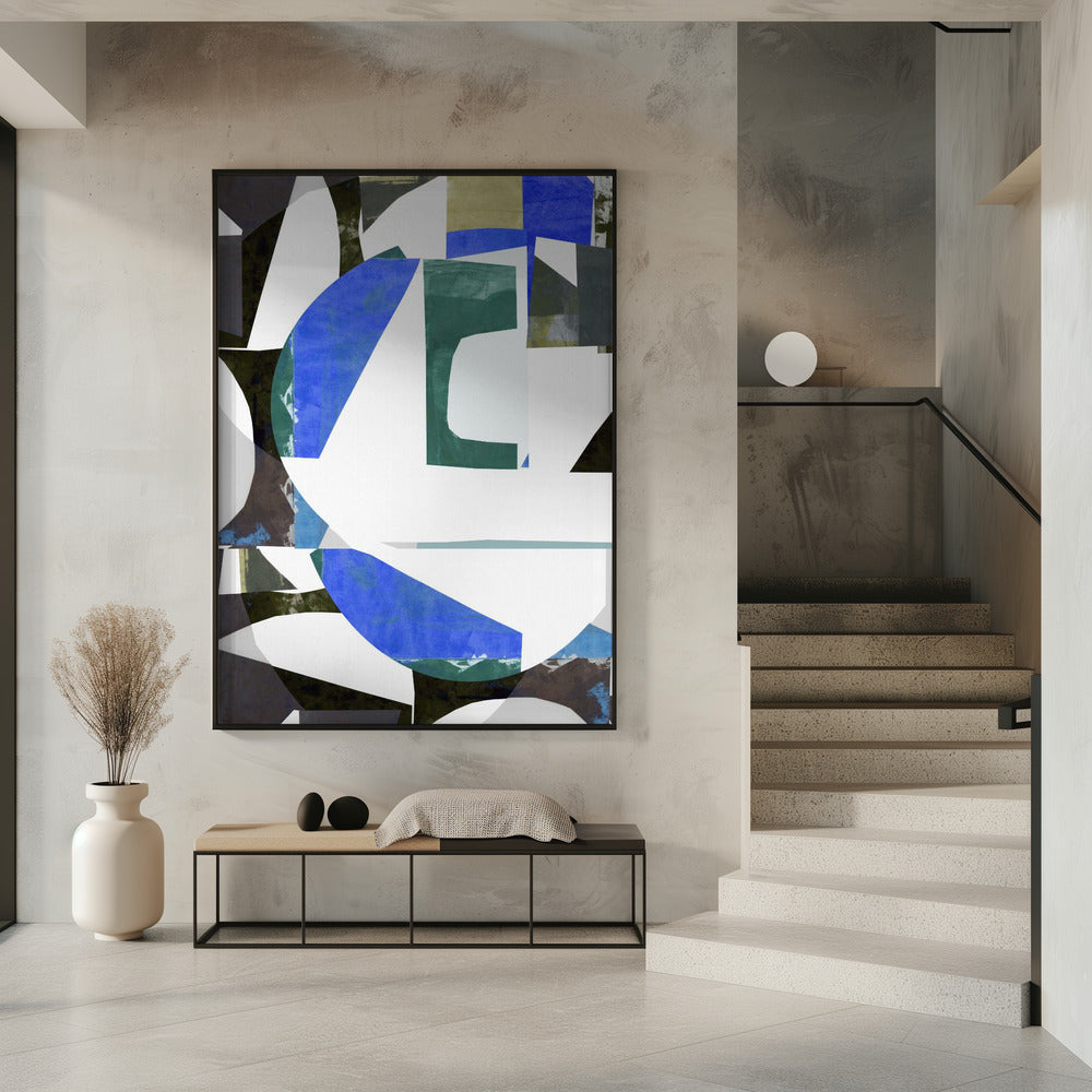 Abstracte uitsneden nr. 2 | Poster