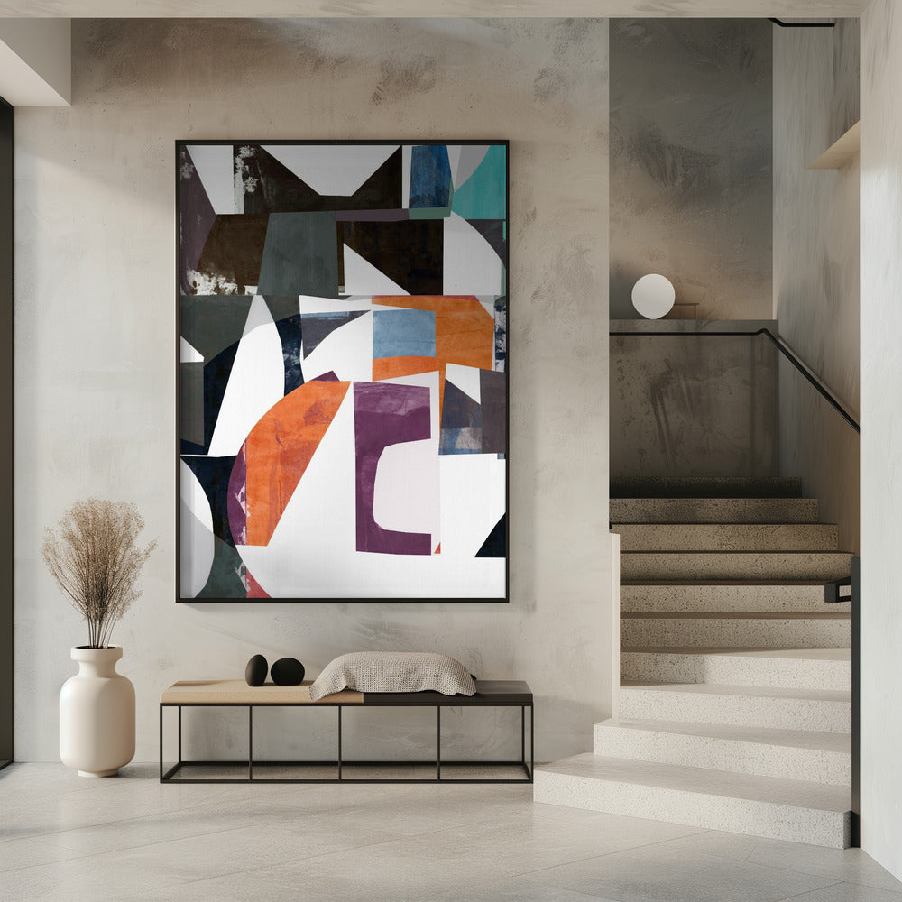 Abstracte uitsneden nr. 3 | Poster