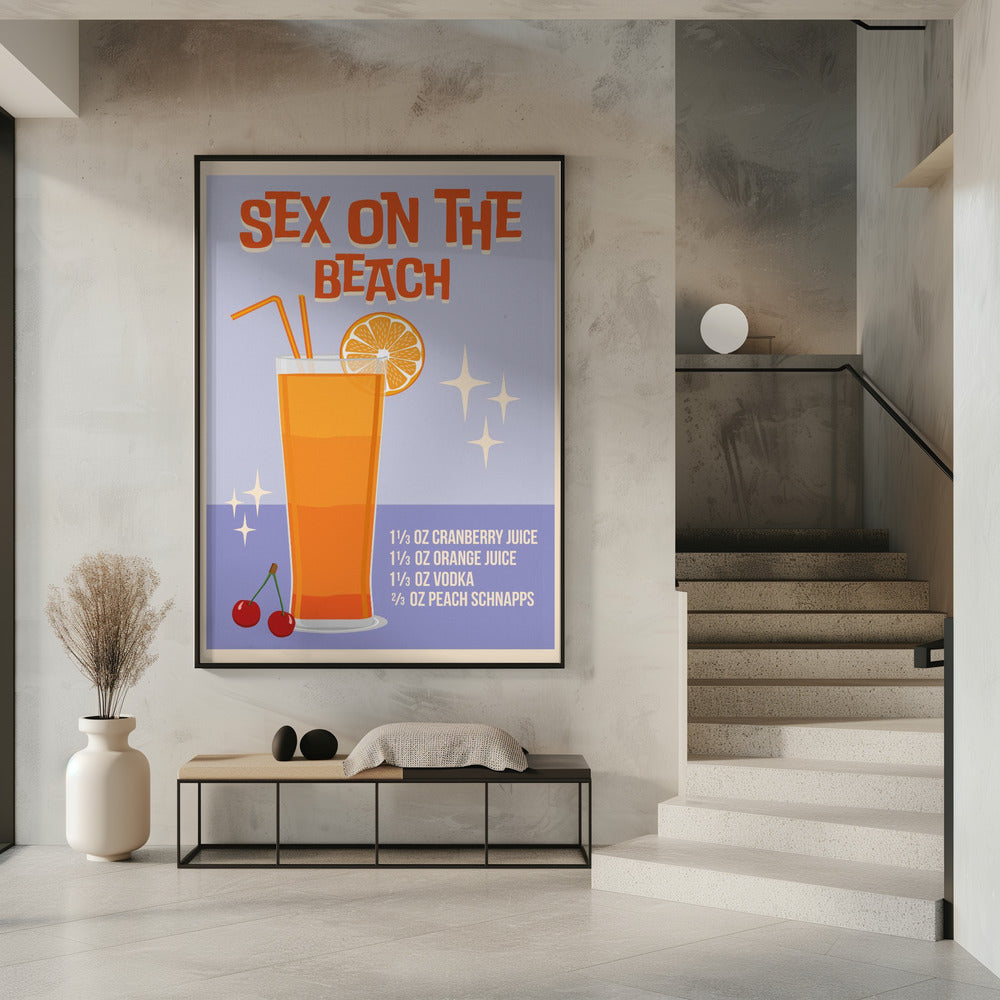 Seks op het strand | Poster