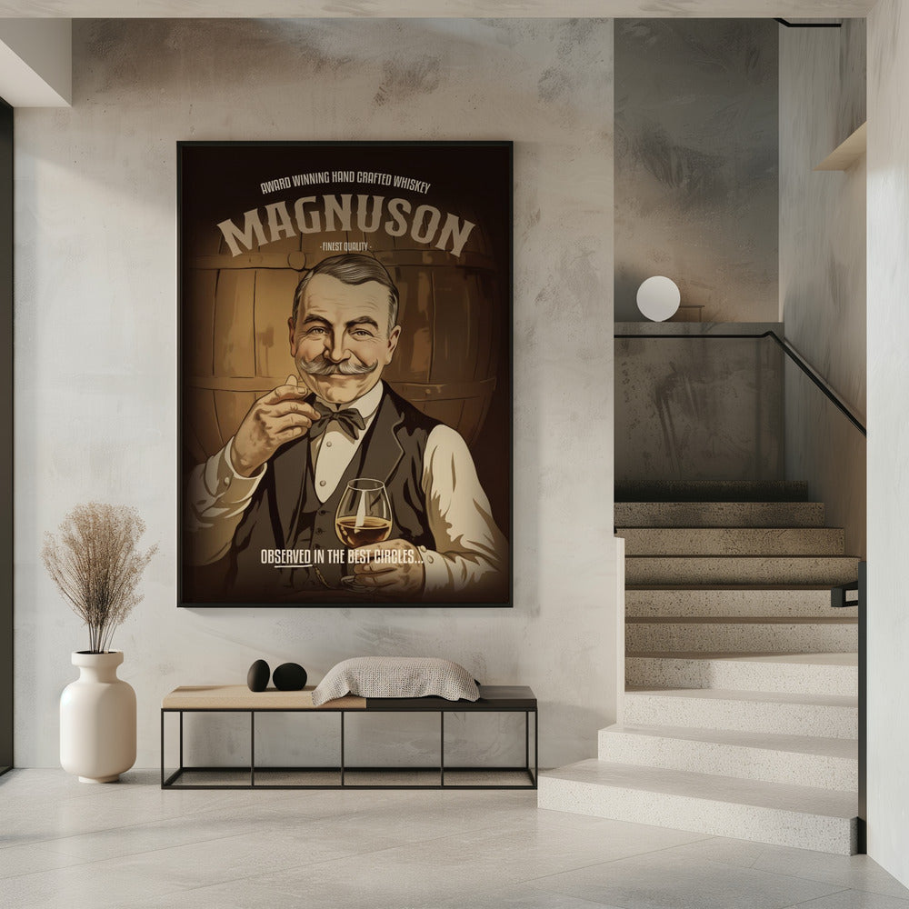 Magnuson Whiskey | Poster