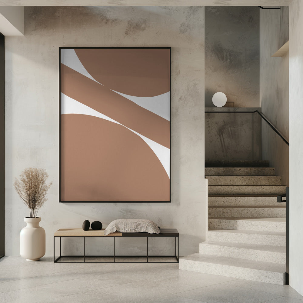 Abstracte Mocha | Poster
