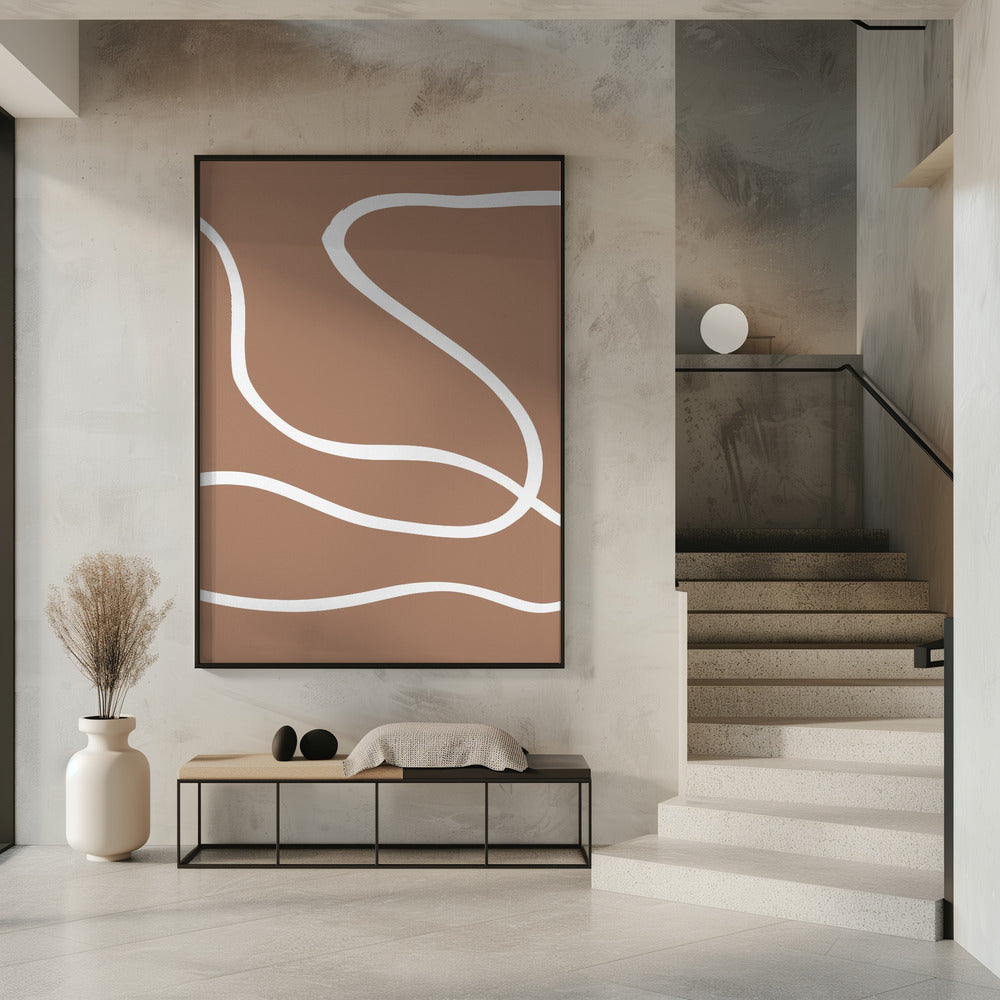 Abstracte Mocha | Poster