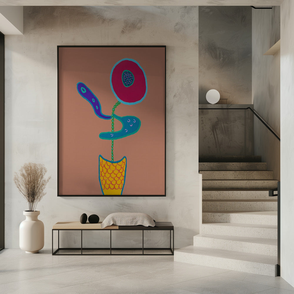 Laten we Moucha Mousse dansen | Poster