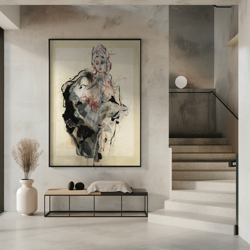 Dynamische figuur vastgelegd | Poster