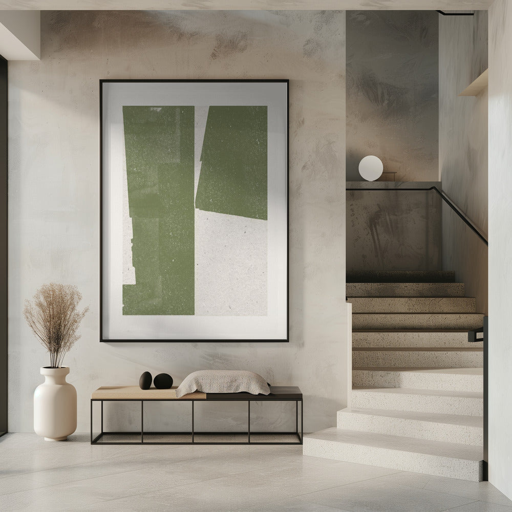 Gedempte geometrie | Poster