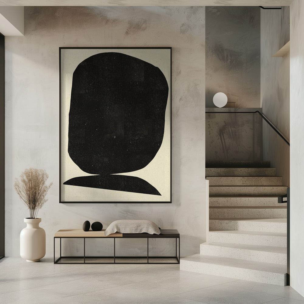 Schaduwabstractie | Poster