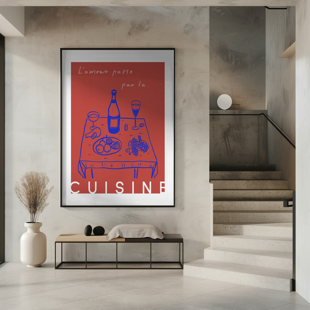 Hartverwarmend dineren | Poster