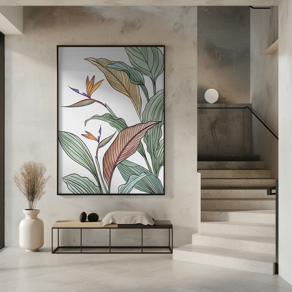 Vogels van het Paradijs | Poster