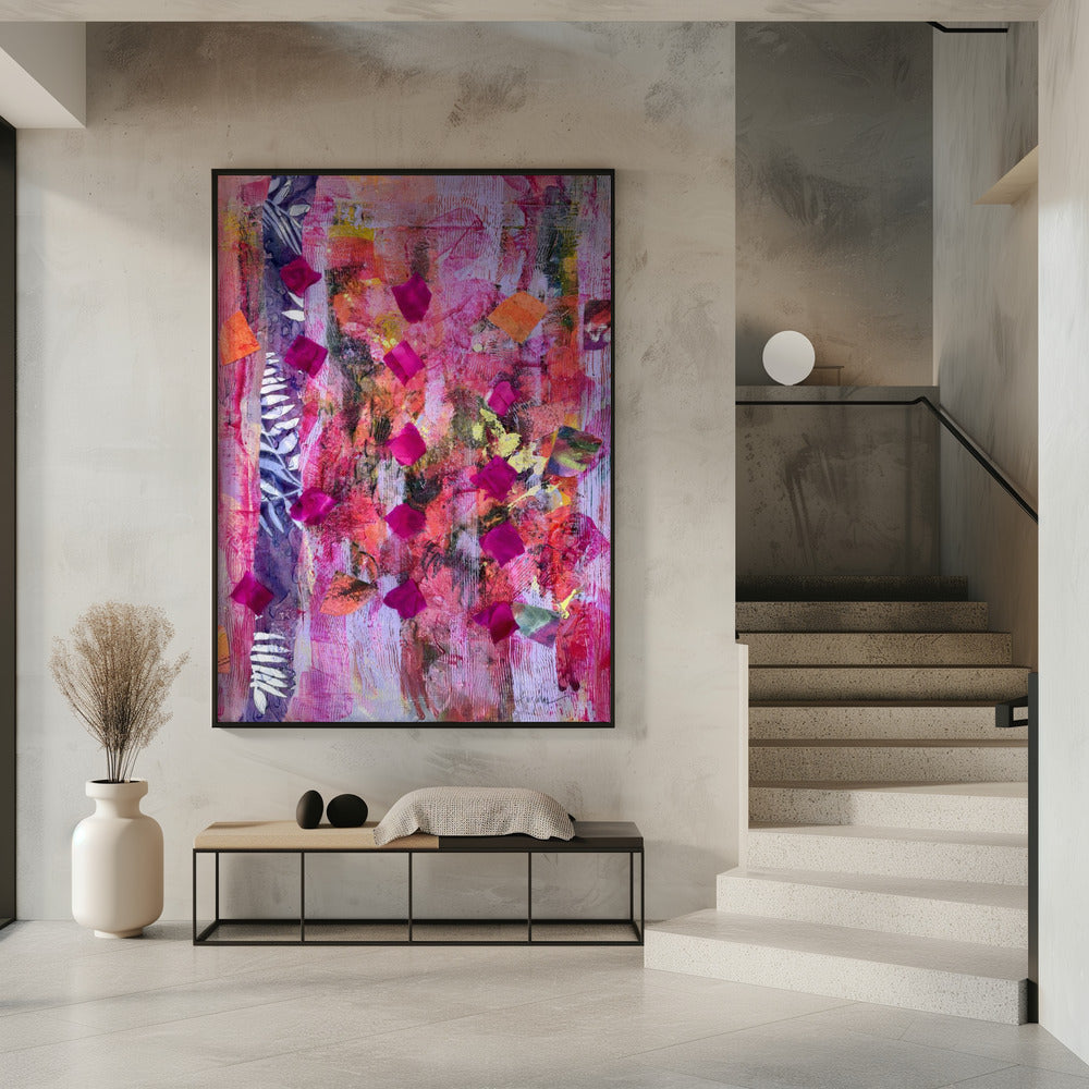 Bloemblaadjes en patronen | Poster