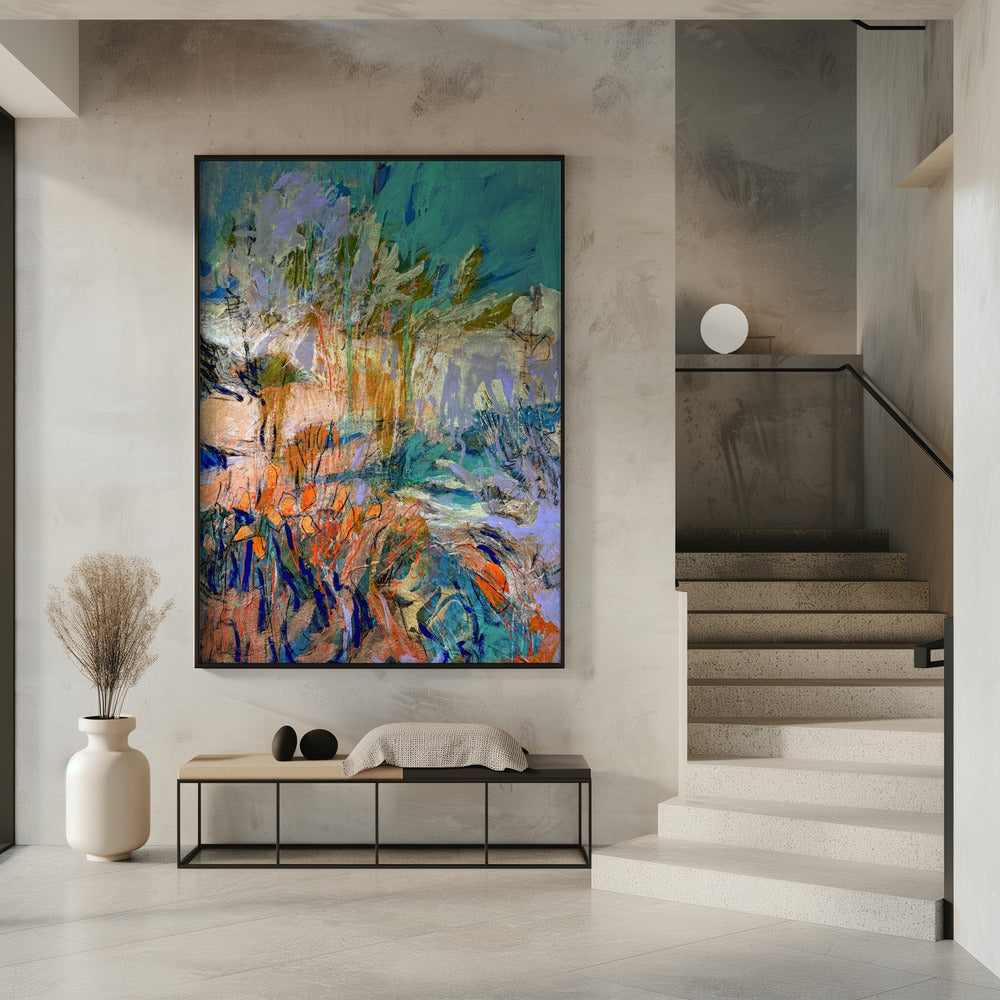 Dreamscape Penseelstreken | Poster