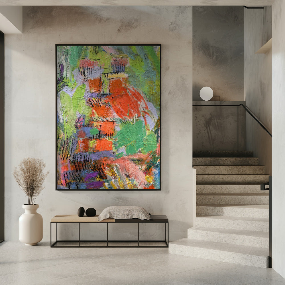 Betoverend kleurenlandschap | Poster