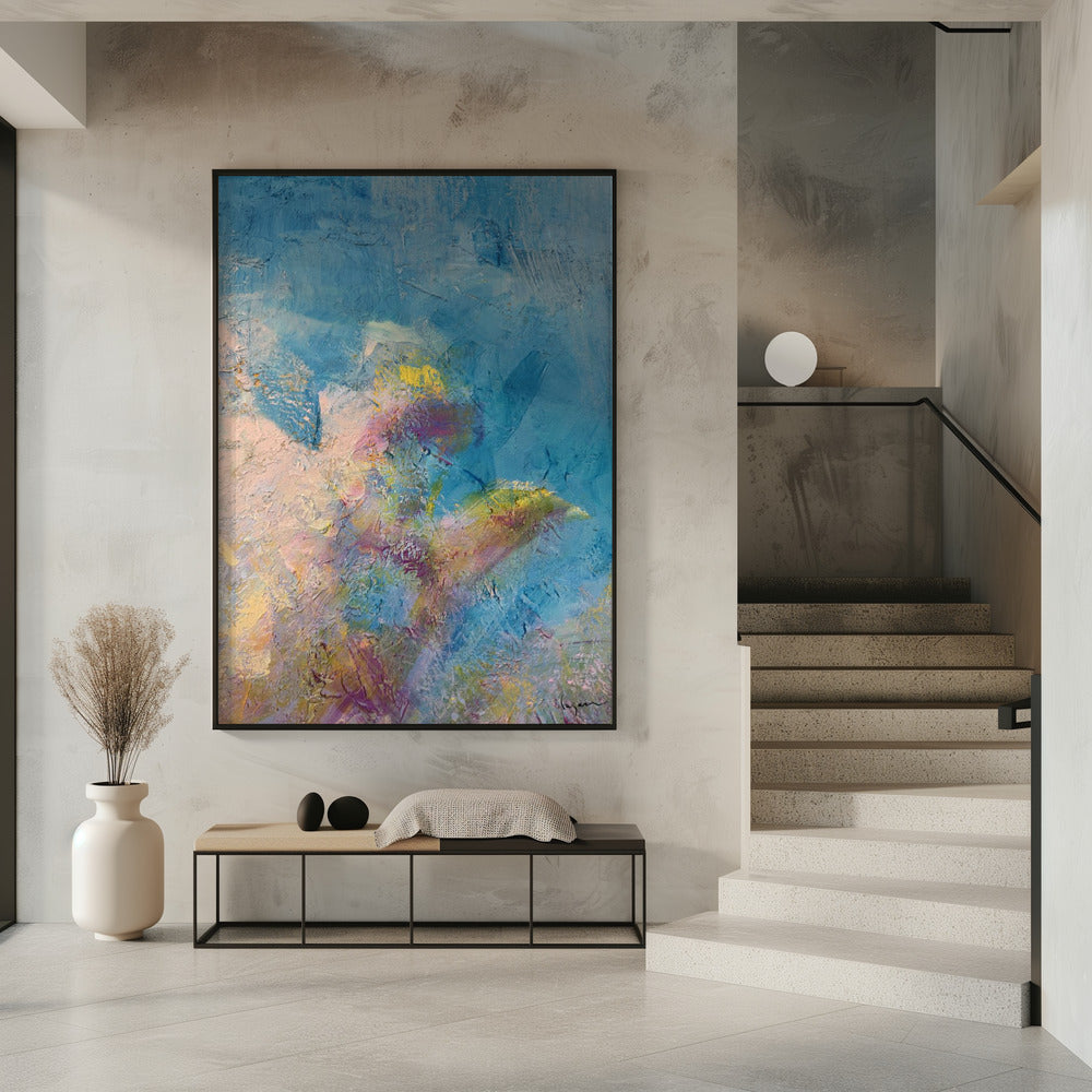 Blauwe luchten | Poster