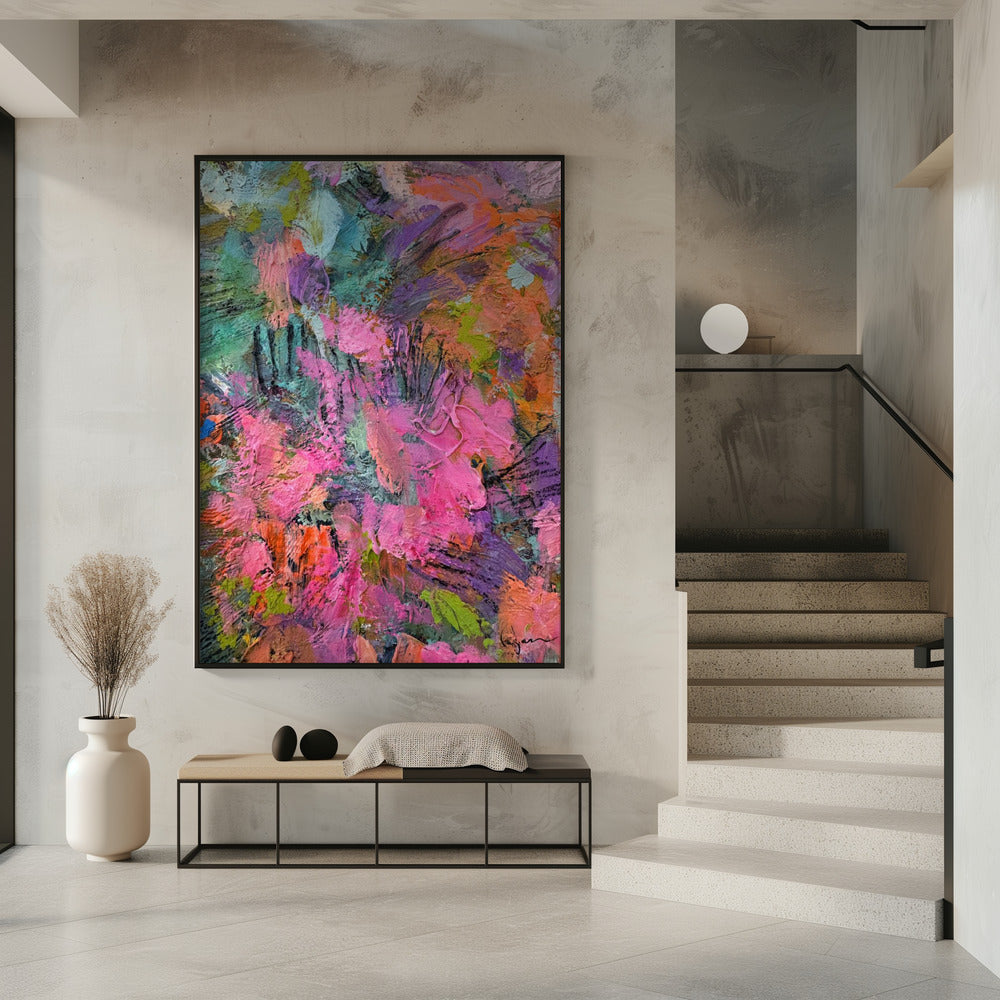 Levendige wervelwind | Poster