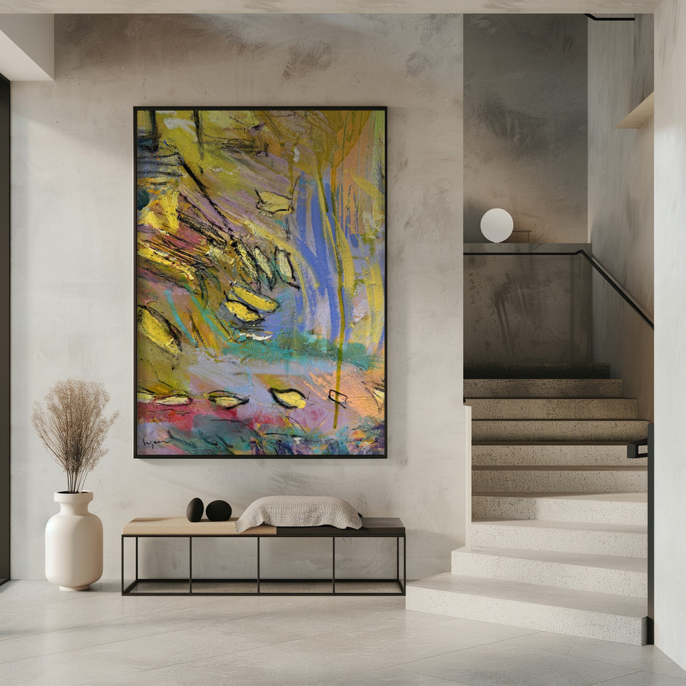 Levendige wervelwind | Poster