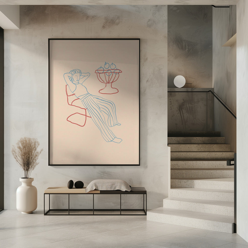 Relaxed Lines | Poster