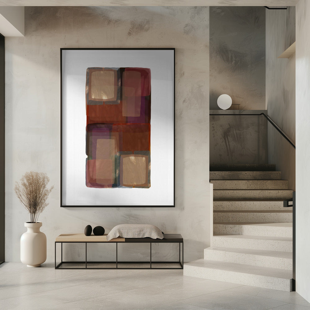 Deep Shades Shapes 2 | Poster