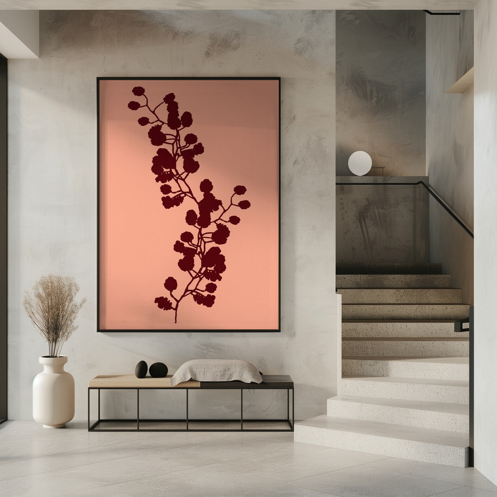 Floral Silhouette 2 | Poster