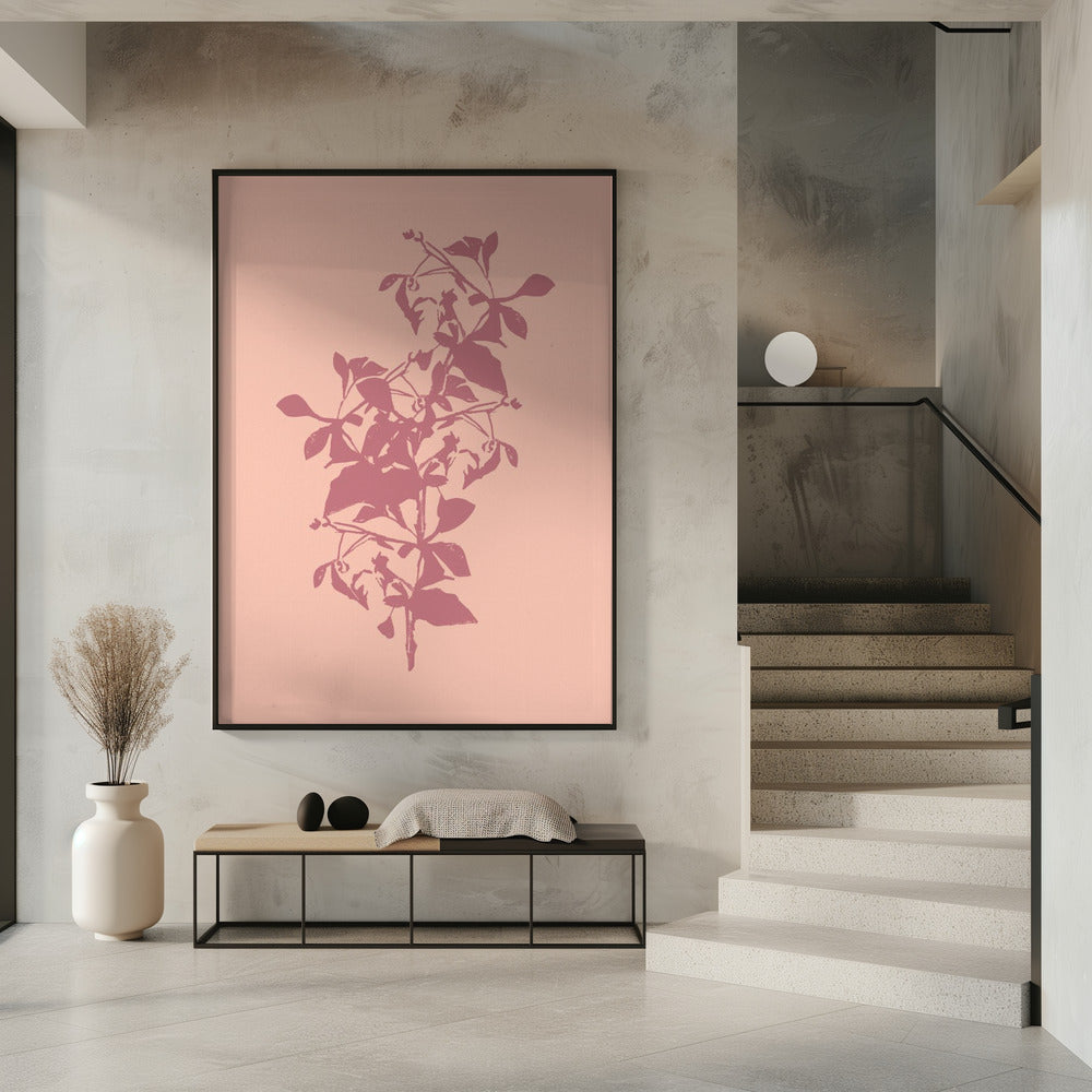 Floral Silhouette 5 | Poster