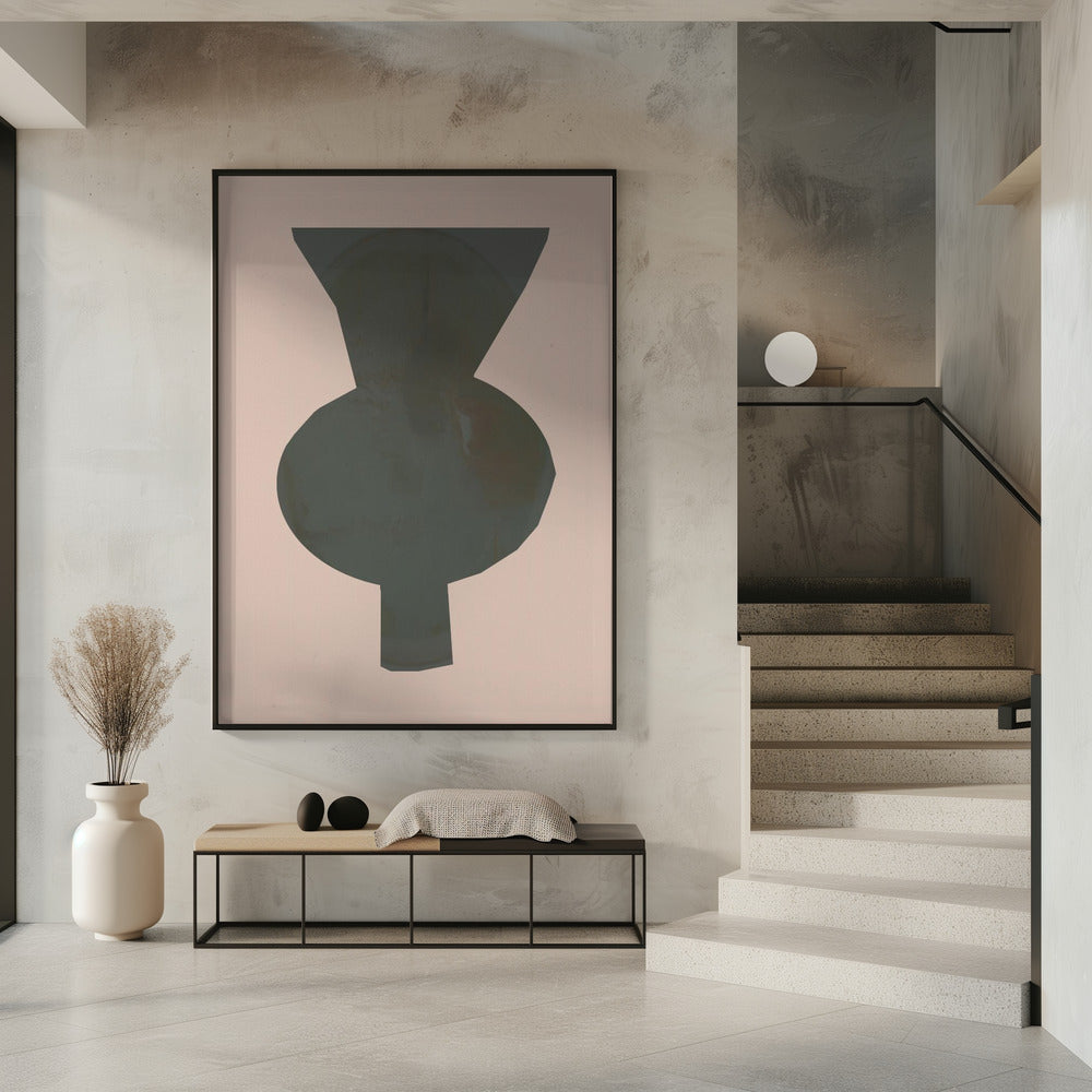 Mocha Vase Form 1 | Poster