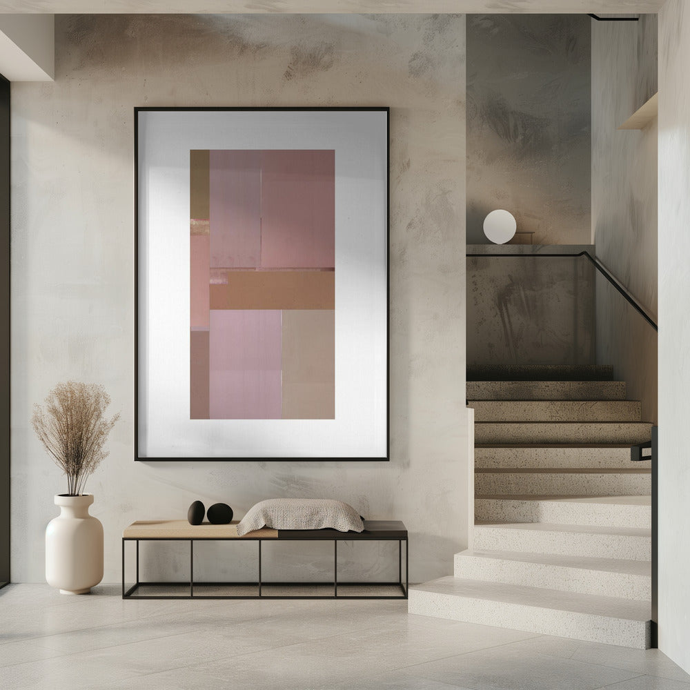 Abstracte textuurcompositie 7 | Poster